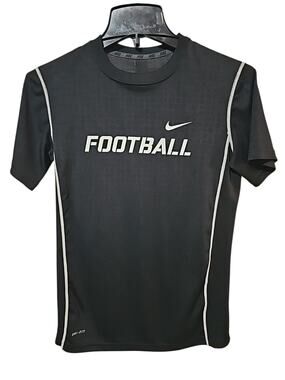 Nike Dri-Fit “FOOTBALL.” Performance Training Shirt – Youth Large